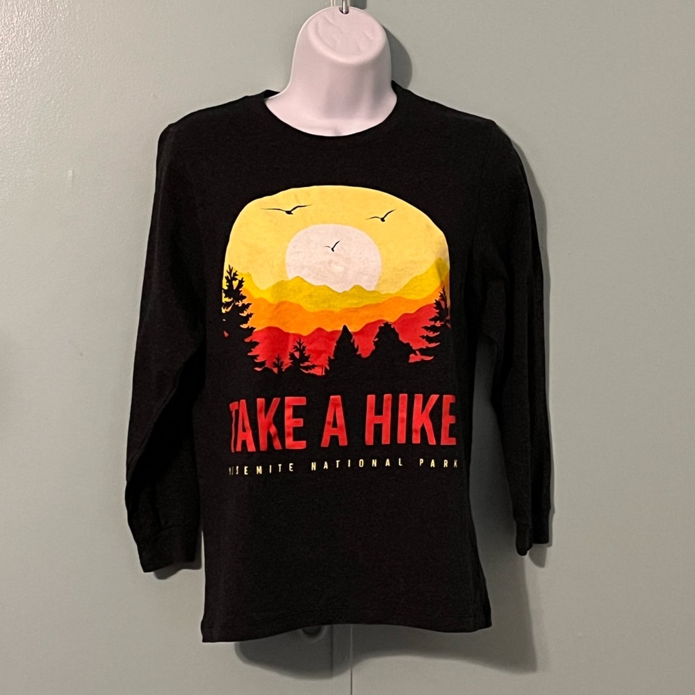 Ocean‎ Current Yosemite National Park Long Sleeve Tee Shirt Size M